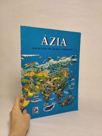 Ázia - zošitový atlas
