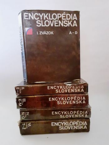 Encyklopédia Slovenska I., II., III., IV., VI.