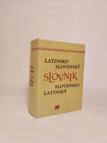 Latinsko - Slovenský, Slovensko - Latinský slovník