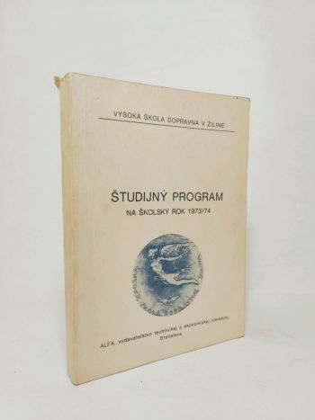 Študijný program na školský rok 1973/74