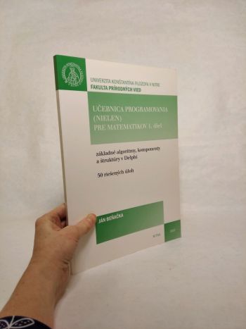 Učebnica programovania (nielen) pre matematikov I.