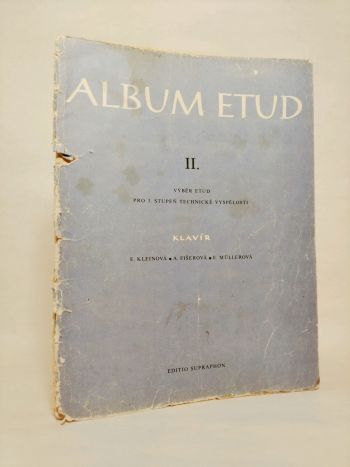 Album etud II - Klavír